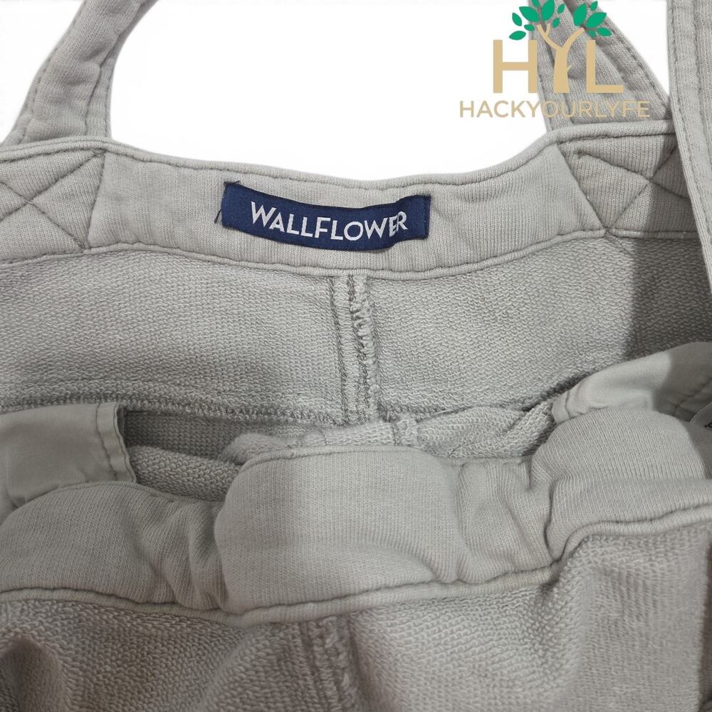 Wallflower Womens Cotton Blend Overall Romper Size Large Used - Picture 4 of 6